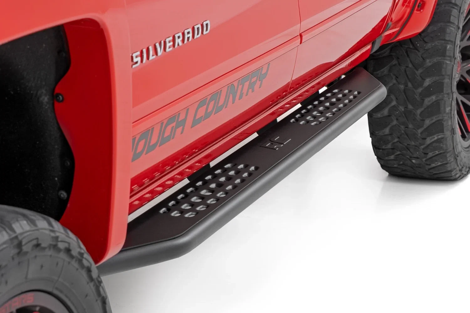 Fits GM 1500(07-18) OV2 Running Boards Side Step Bars Crew Cab 14010